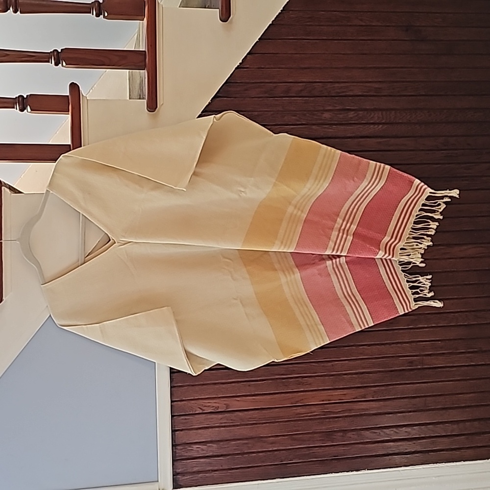 NWOT One Size Women's Poncho Handmade in India by Tribe Alive